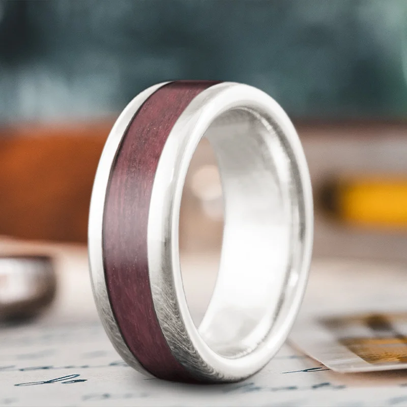 stackable ring for women-Custom Design - Single Inlay phnomiZtYOr4e3JOqs14m-70