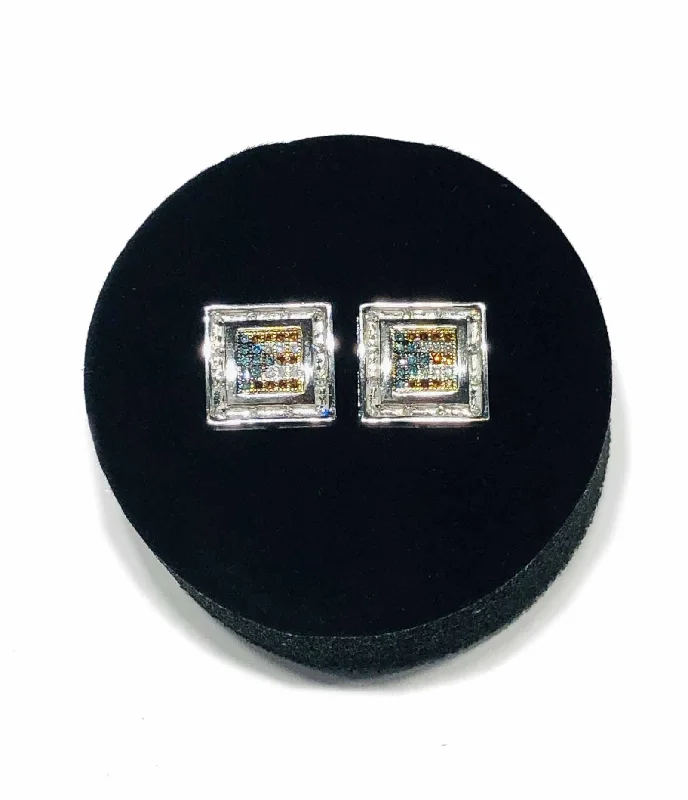 affordable earrings for women-Puerto Rico Diamond Stud Earring (14K)