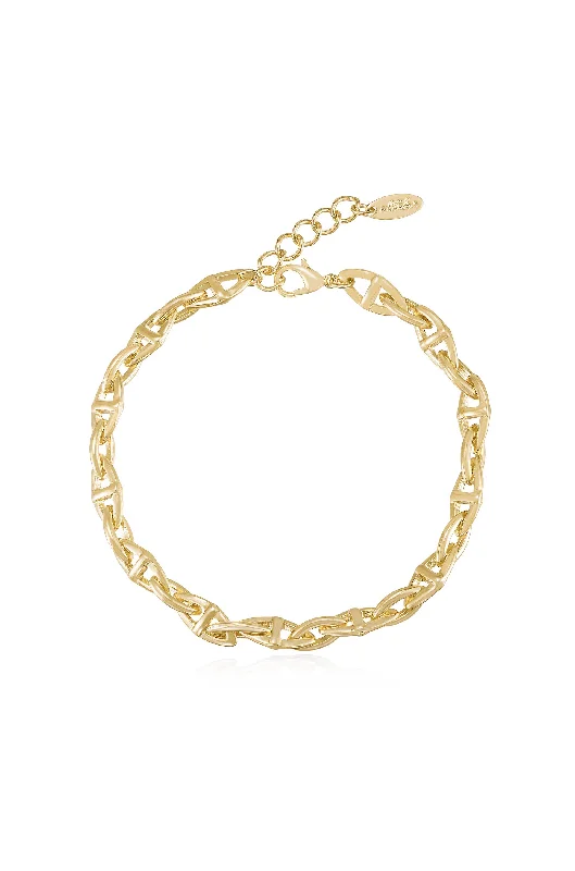 fashionable bracelet for women-Lady Link Anklet