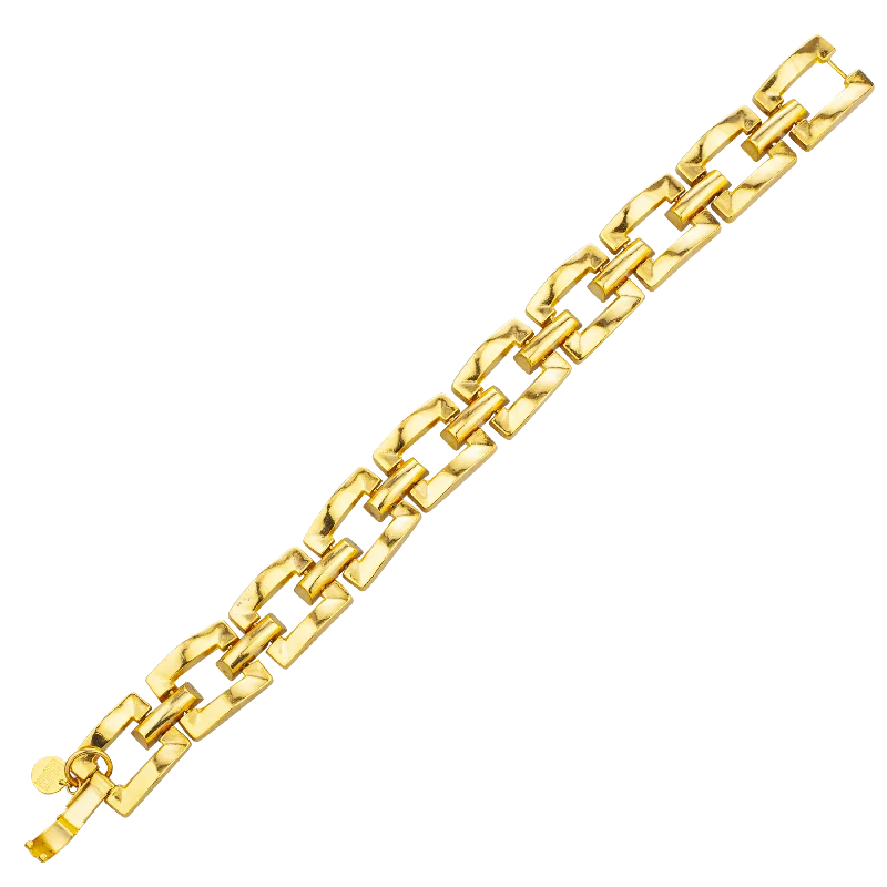 long gold necklace for women-VENUS POWER NECKLACE