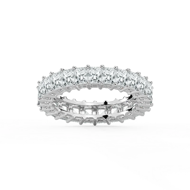 unique engagement rings for women-Radiant Full Eternity Band