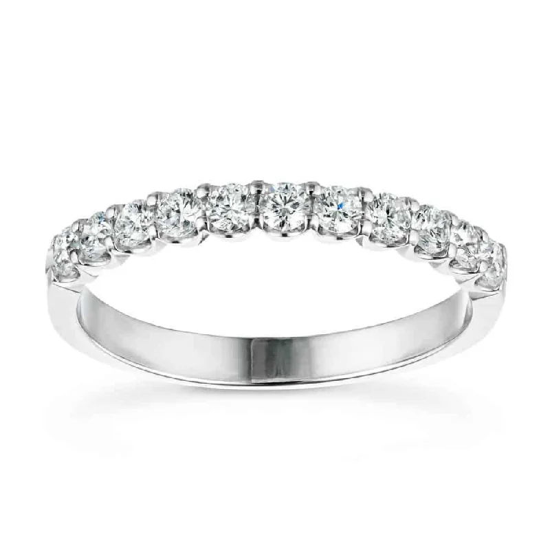 designer engagement rings for women-11 Stone Lab Grown Diamond Band