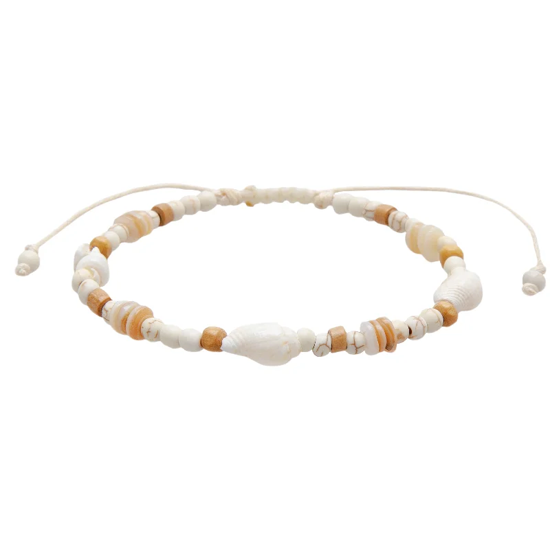 anklet for beachwear for women-Tybee Beachcomber Anklet