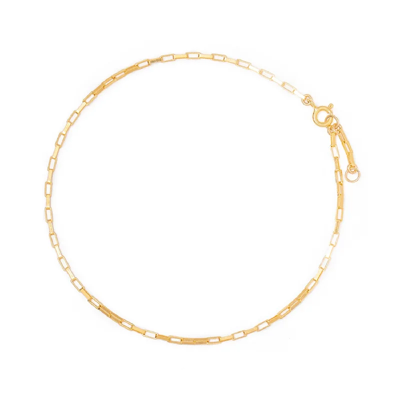 cute anklet for women-Venetian Anklet | Goldfill