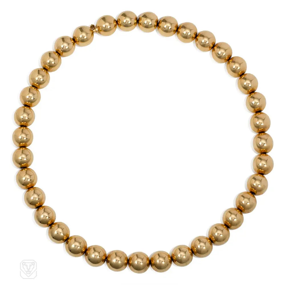 silver chain necklace for women-1930s gold bead necklace