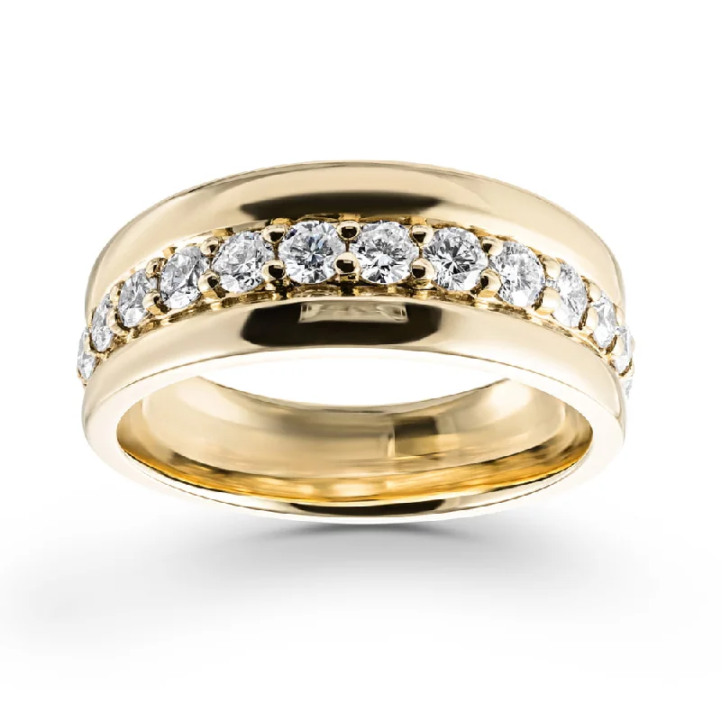 big diamond engagement rings for women-Harmonie Lab-Grown Diamond Band