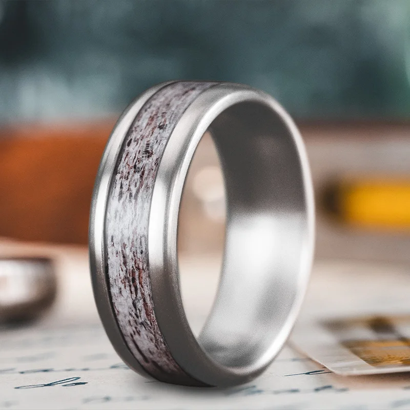 wedding ring band for women-Custom Design - Single Inlay Ring yoYXJZ3cEj1qKKgO_cKNeQoi