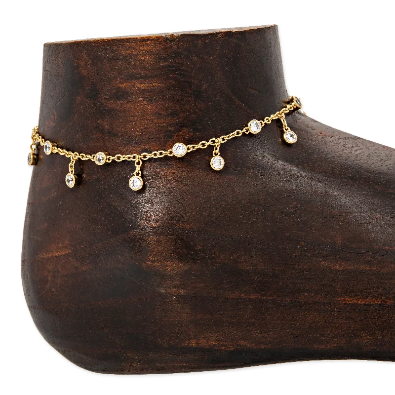 cuff bracelet for women-JA x TROPIC OF C COSMIC ANKLET