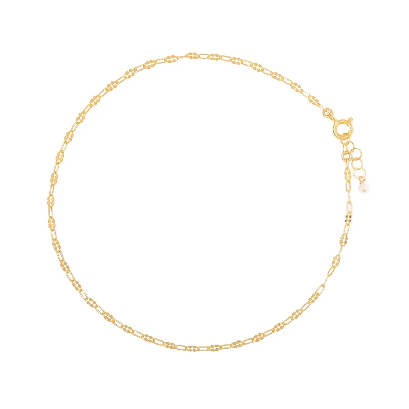 personalized anklet for women-Oro Anklet | Goldfill