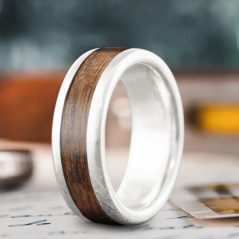 rose gold ring for women-Custom Design - Single Inlay Ring Hs0D-3Uz8SnjnKjaHAonPNH9